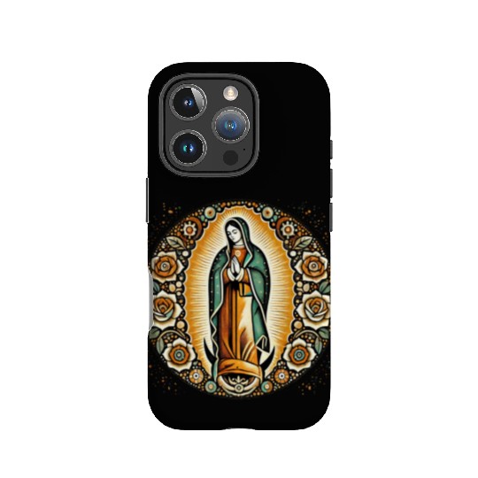 Our Lady of Guadalupe Mother Mary Art IPhone Cases