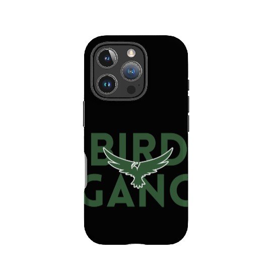 Bird Gang Bold Logo Design IPhone Cases
