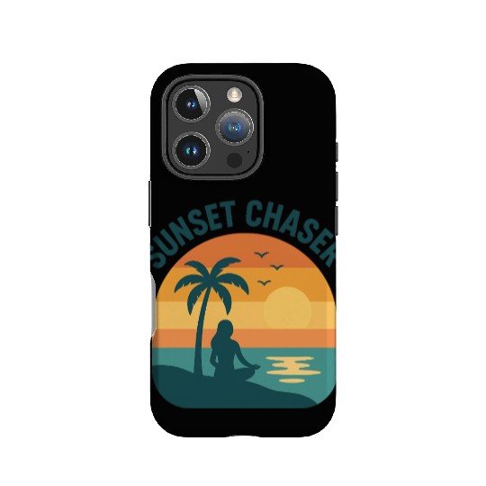 Sunset Chaser Beach Vibes Design IPhone Cases