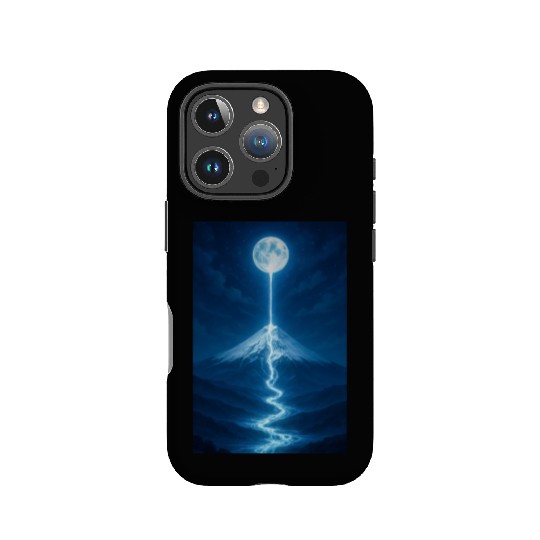 Lunar River Flowing Down IPhone Cases