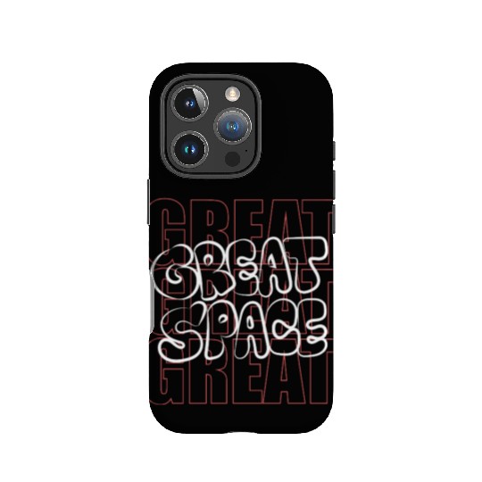 great space white 01 IPhone Cases