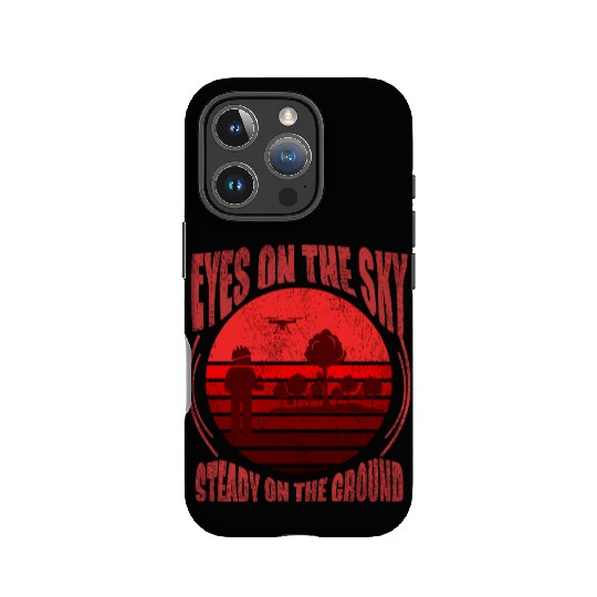 EYES ON THE SKY, MAP DRONE IPhone Cases