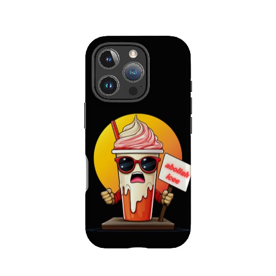 Graffiti Style Ice Cream Mascot IPhone Cases