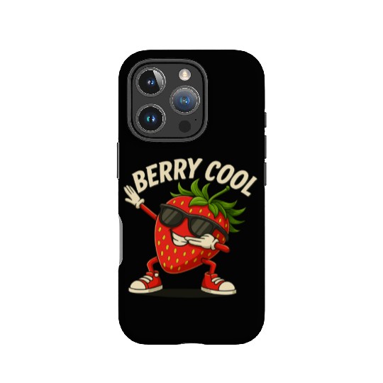 Berry Cool Strawberry IPhone Cases – Funny Back to School