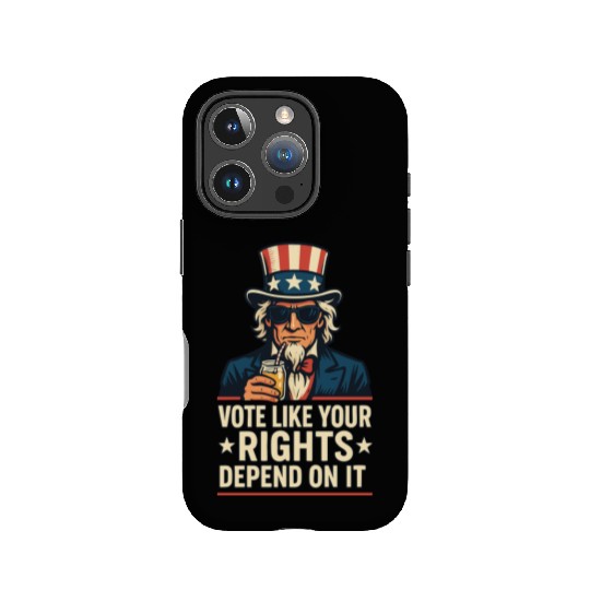 Vote Like It Matters - Democracy Defender IPhone Cases
