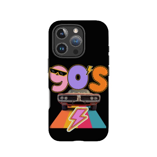 Retro 90s Muscle Vibes IPhone Cases