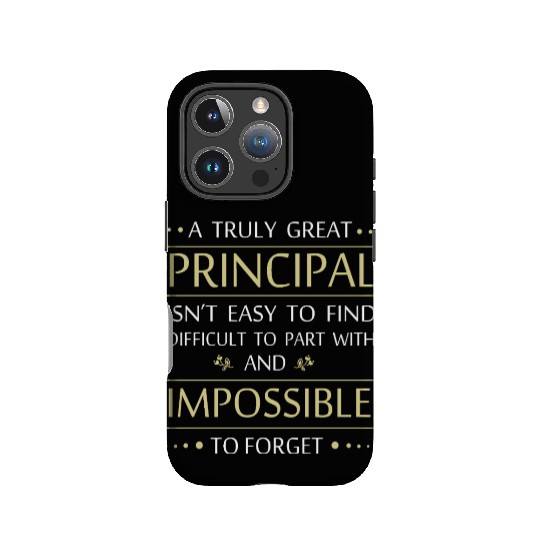 School Principal Teacher Appreciation IPhone Cases