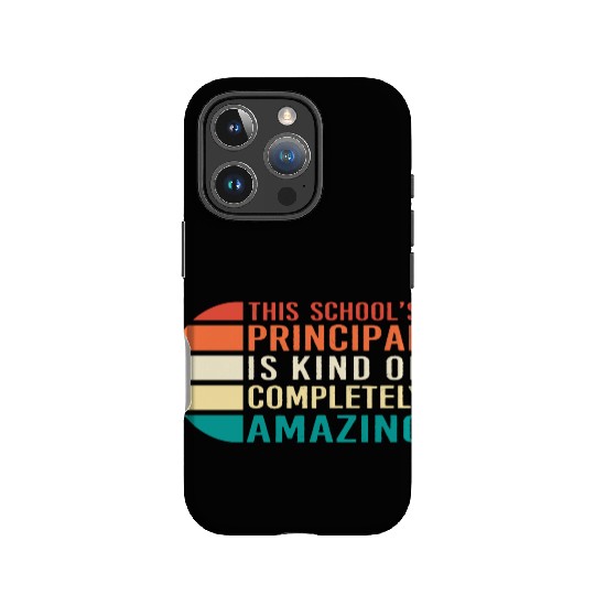 School Principal Teacher Appreciation IPhone Cases
