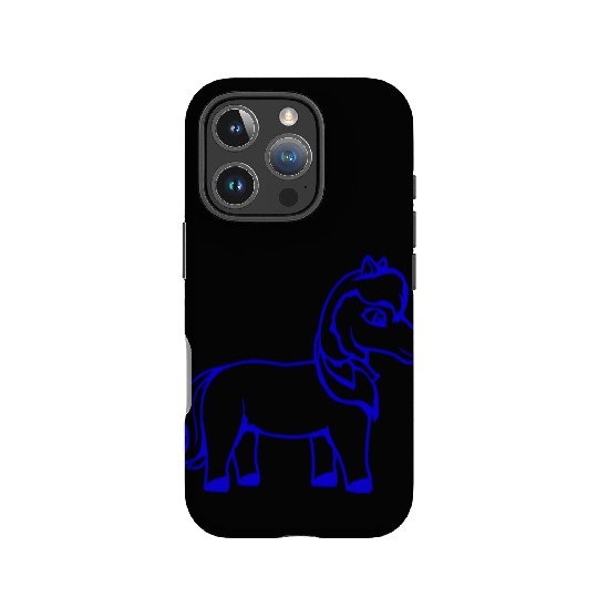 Horse Sweet Pony Foal Horse Girl Cute Comic Fun IPhone Cases
