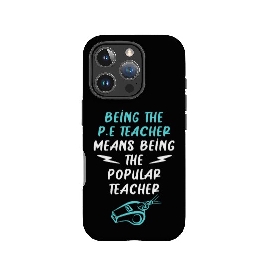 Physical Education P.E Teacher Coach IPhone Cases