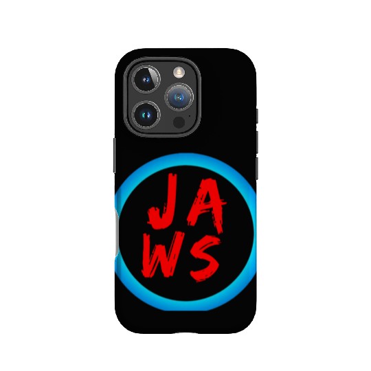 Vibrant Graffiti Style JAWS Logo IPhone Cases