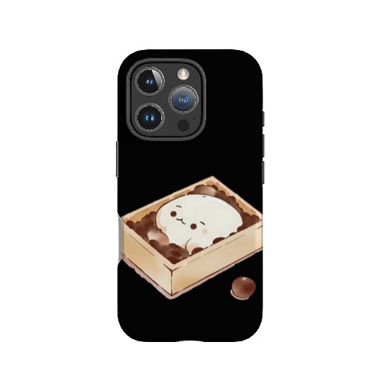Kawaii Mochi Cookie Illustration IPhone Cases