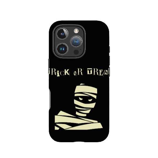 Mummy Look "Trick and Treat" Halloween IPhone Cases – S