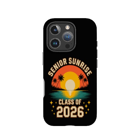 Senior Sunrise 2026 High School Graduation IPhone Cases