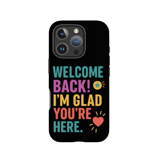 Welcome Back To School, Teacher Appreciation Gift IPhone Cases