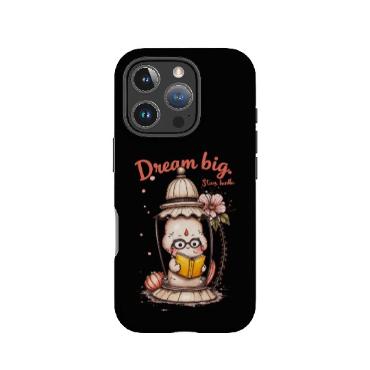 Whimsical Reading Buddha Lantern Design IPhone Cases