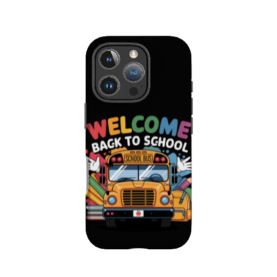 Welcome Back to School School Bus IPhone Cases