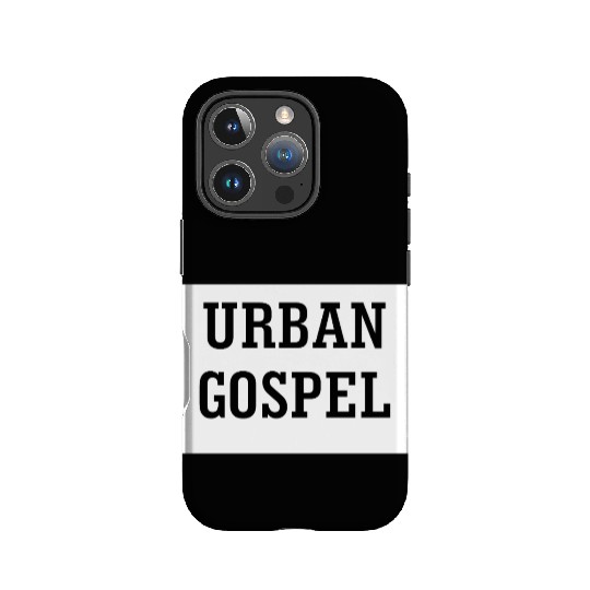 Bold Urban Gospel Typography Design IPhone Cases