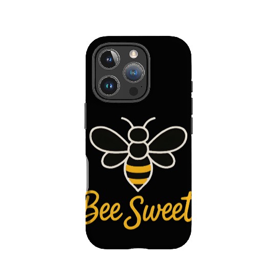 Bee Sweet Motivational Graphic Design IPhone Cases
