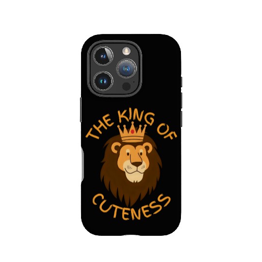 King of Cuteness – Baby & Toddler Lion Crown IPhone Cases