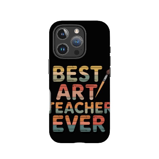 Retro Best Art Teacher Ever  IPhone Cases
