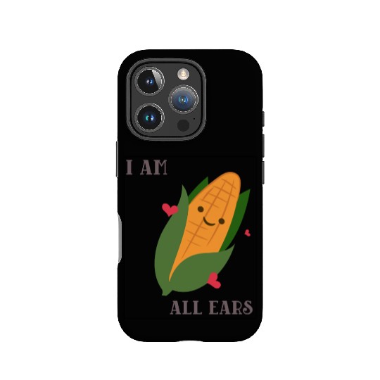 Funny Corn Graphic IPhone Cases