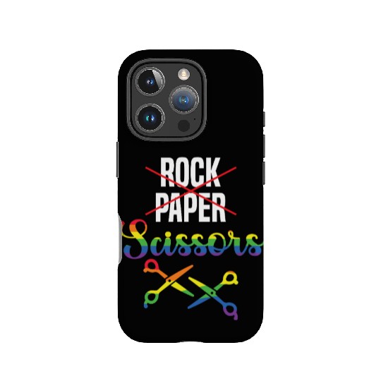 Rock Paper Scissors Fun IPhone Cases Homosexual