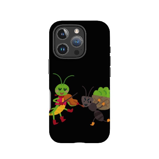 Work Hard, Play Loud – Ant & Cicada LifeTee IPhone Cases