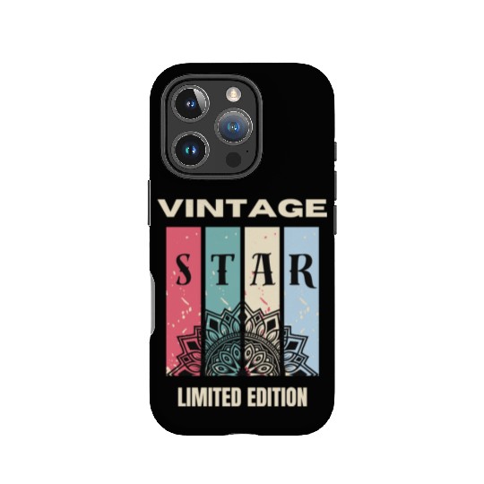 Vintage Star Mandala Limited Edition IPhone Cases