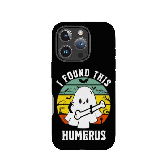 Funny Ghost Pun I Found This Humerus Halloween IPhone Cases