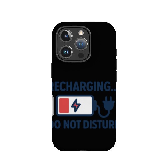 Recharging Do Not Disturb - Introvert	 IPhone Cases