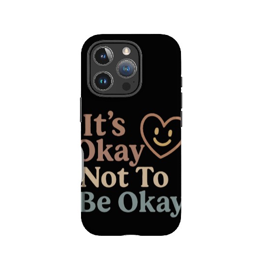 Comforting Heartfelt Affirmation Design IPhone Cases