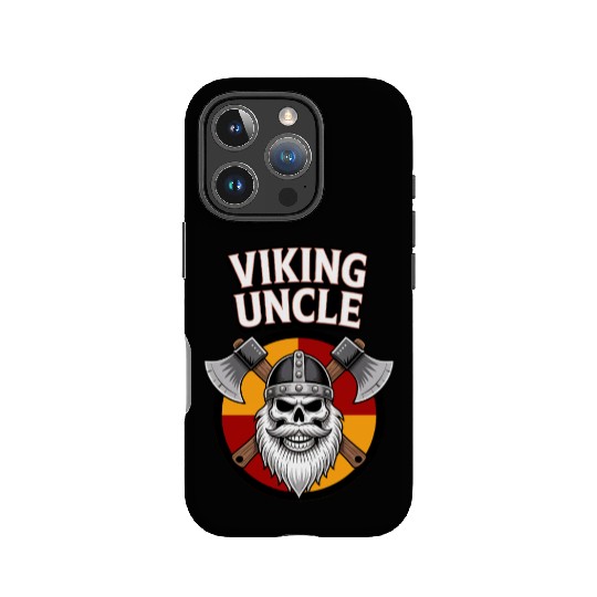 viking uncle norse warrior funny gift IPhone Cases