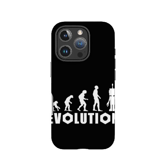 Evolution of Humanity and Technology Design IPhone Cases