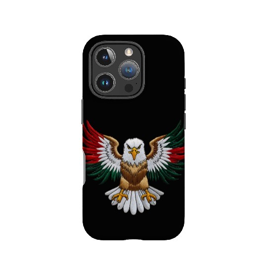 Majestic Bald Eagle with National Colors IPhone Cases