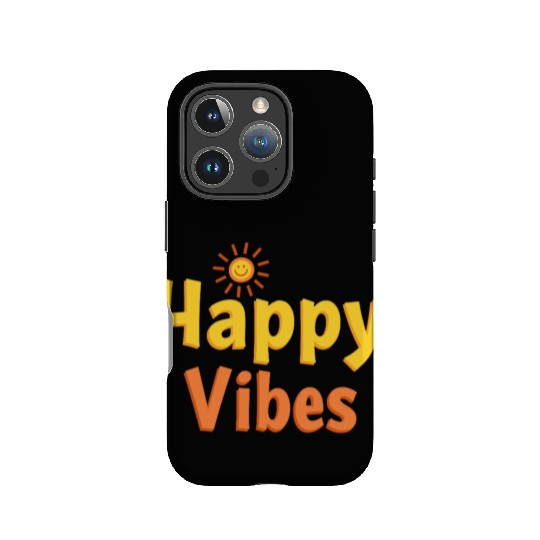 Joyful Sunshine Smile Typography Design IPhone Cases