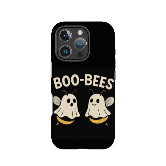 Whimsical Bee Ghosts IPhone Cases Design