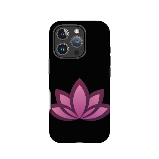 Elegant Pink Lotus Mandala Design IPhone Cases