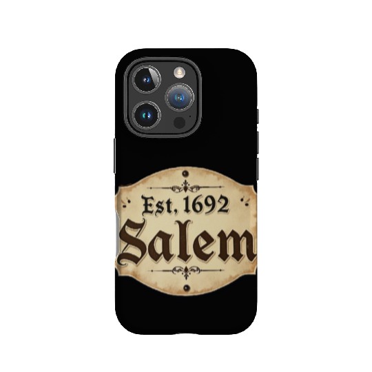 Vintage Salem Establishment Logo Design IPhone Cases