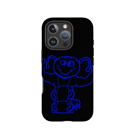 Caterpillar bodybuilder strong muscle training gym IPhone Cases
