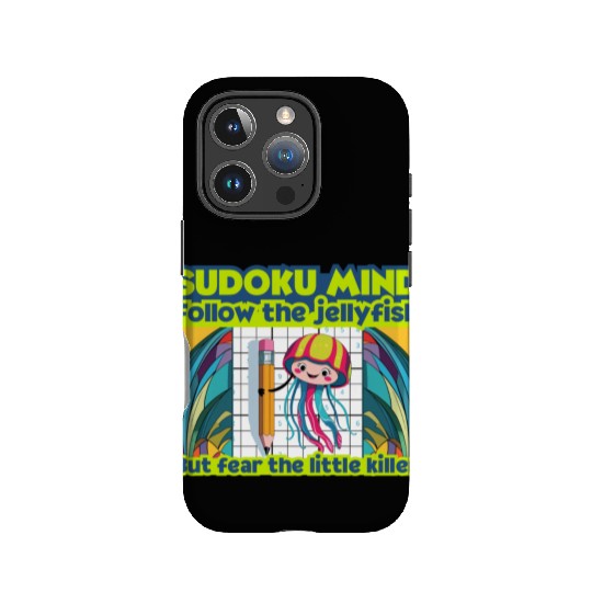 Sudoku Mind – 9x9 Number Puzzle Lover Jellyfish IPhone Cases