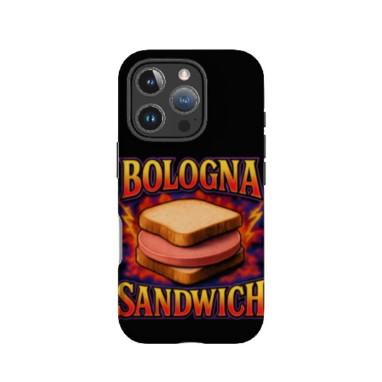 Bologna Sandwich Favorite Food Weird 90s Bologna IPhone Cases