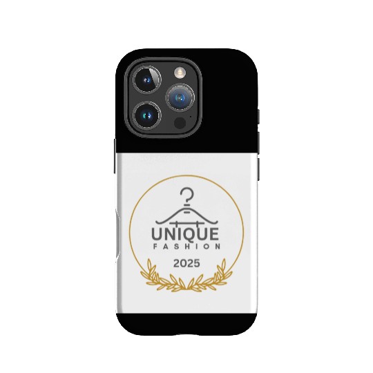 Black And Gold Minimalist Fashion Logo IPhone Cases