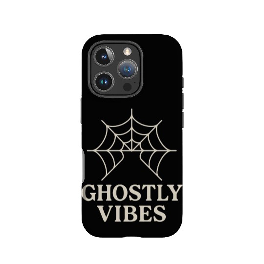 Ethereal Spider Web Logo Design IPhone Cases