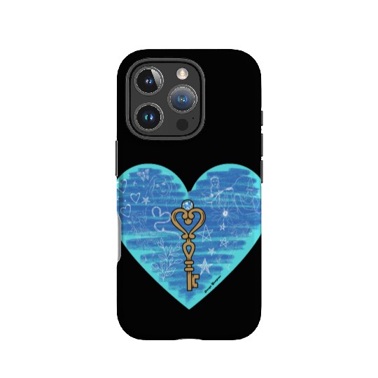 Girlhood in light blue IPhone Cases