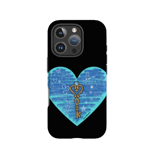 Girlhood in light blue IPhone Cases