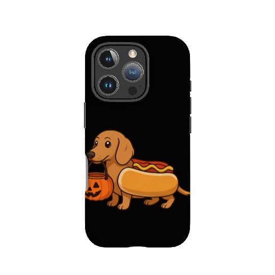Hot Dog Dachshund Halloween IPhone Cases