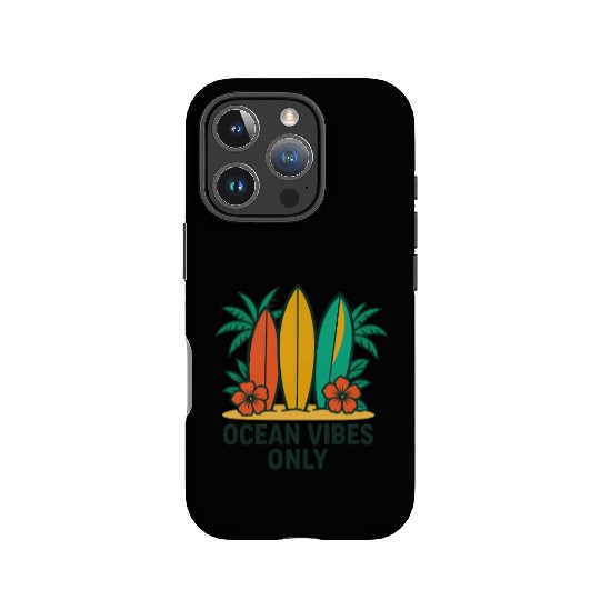 Ocean Vibes Only Surf IPhone Cases