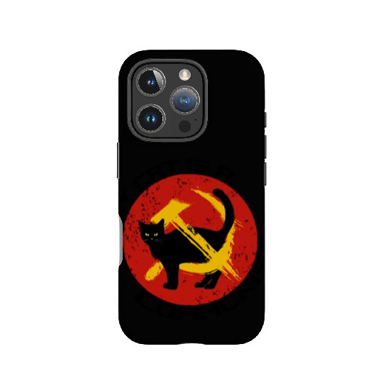 My Cat Is A Communist For Cat Lovers IPhone Cases