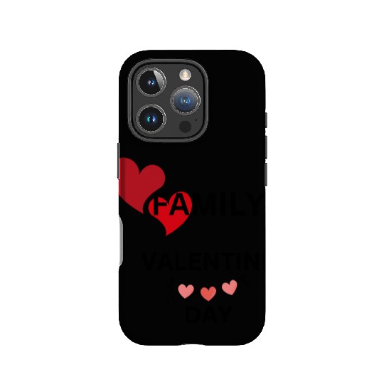 I Love My Family Valentines Day Design IPhone Cases